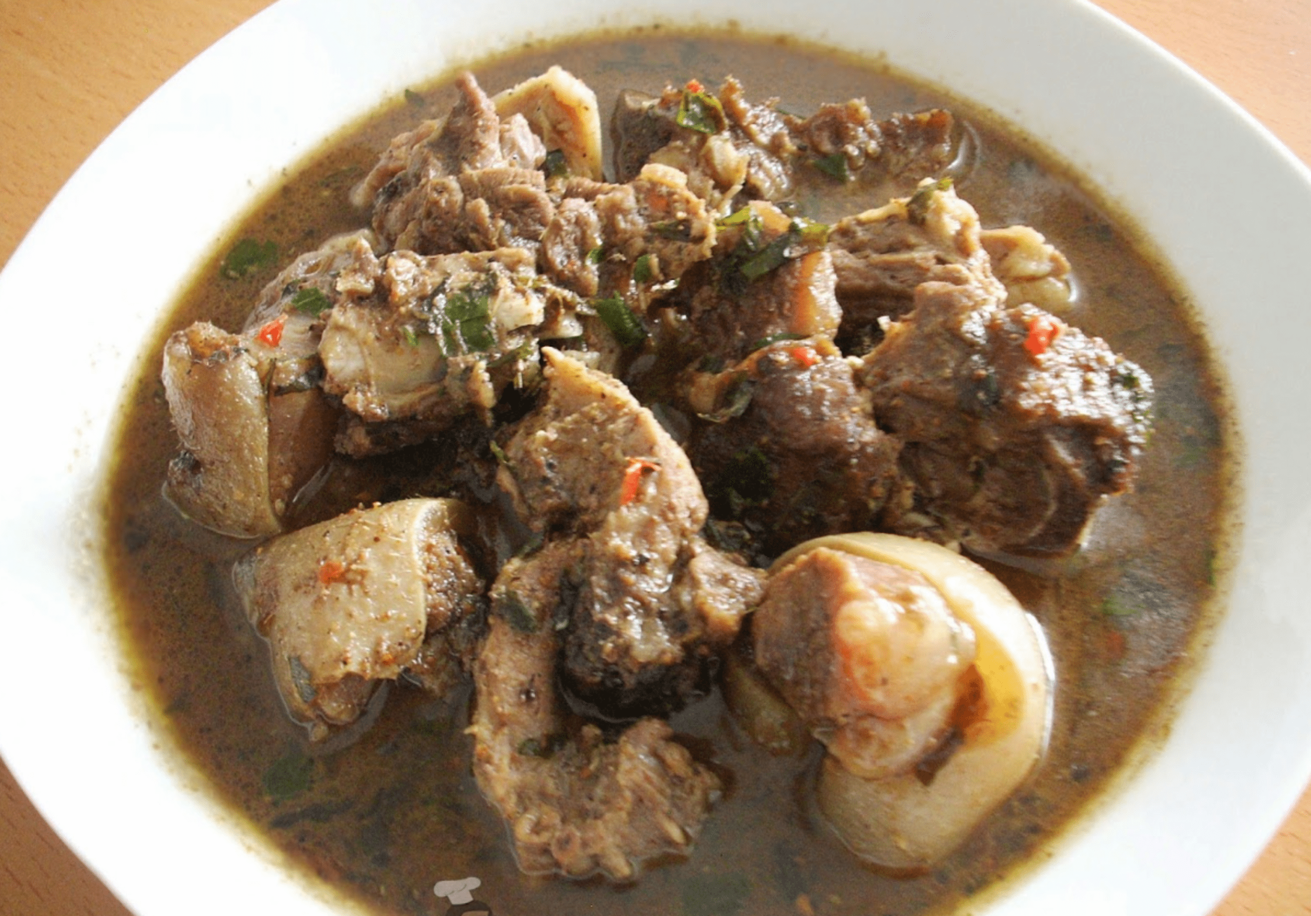 West African Goat Meat Soup